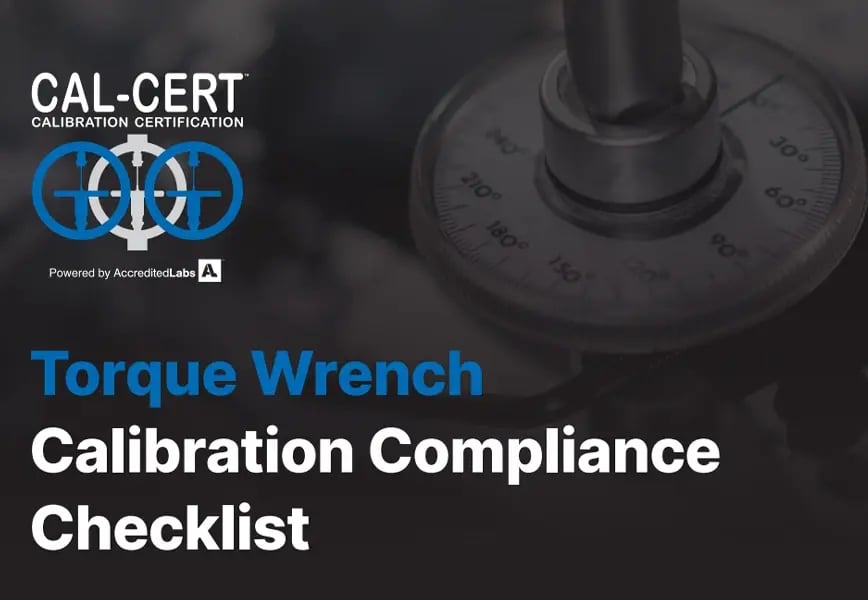 Torque Wrench Calibration Compliance Checklist